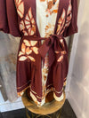Puff Sleeve Detail Button Up Dress with Pockets