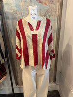 Vertical Stripe Sweater