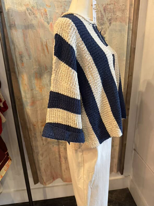 Vertical Stripe Sweater
