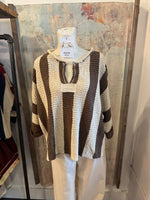 Vertical Stripe Sweater