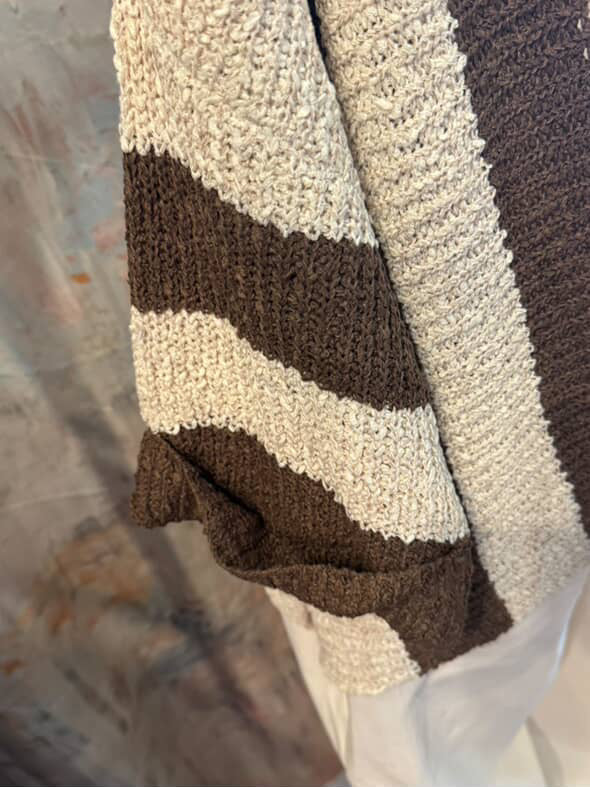 Vertical Stripe Sweater