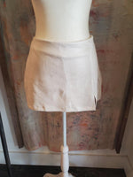 Faux Suede Skort__