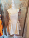 Embossed Detail Lined Dress