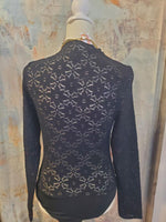 Floral Mock Neck Stretch Bodysuit
