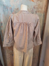 Stripe 3/4 Sleeve Top