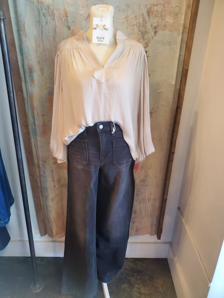 High Rise Two Pocket Trouser Jean