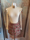 Thick Plaid Skirt