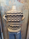 Ruffle Sleeve Sweater Top