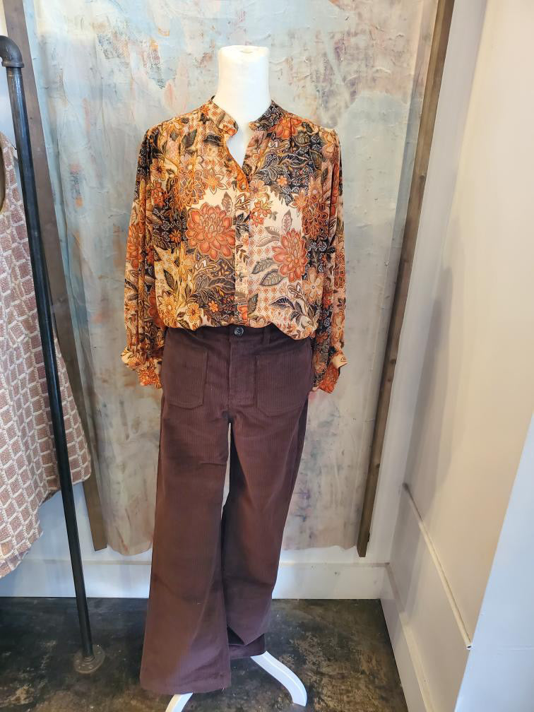 Cord Two Pocket Pants
