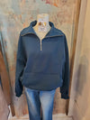 Half Zip Cotton Soft Sweatshirt