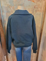 Half Zip Cotton Soft Sweatshirt