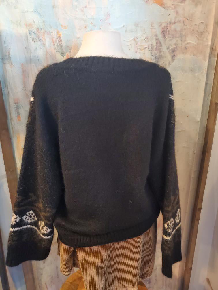 Trim Detail Sweater Cardigan