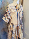 Plaid Mini Shirt Dress