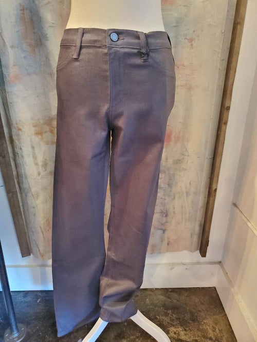 Coated Slim Bootcut