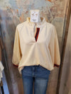 Soft VNeck 3/4 Sleeve Top