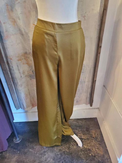 High Waist Wide Leg Pants