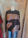 Abstract Pattern Sweater Top