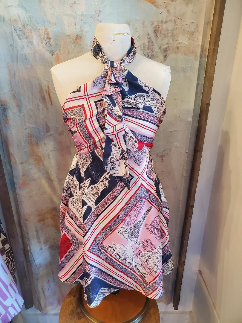 Vacay Halter Neck Dress