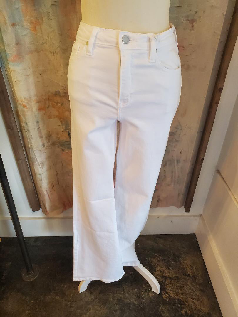 Vintage Relax Slight Flare White Denim