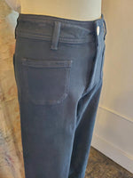 Straight Wide Leg Pants with Front Pocket