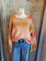 Coral Multi Knit Sweater