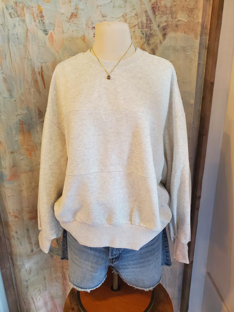 Washed Cotton Sweatshirt