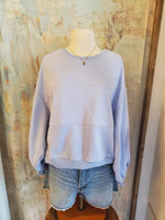 Washed Cotton Sweatshirt