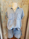 Tencel Short Sleeve Button Up Shirt