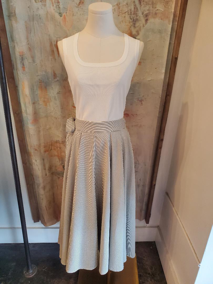Side Tie Skirt