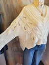 High Low Knit Sweater