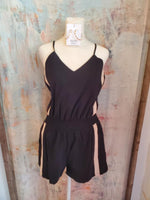 Side Stripe Detail Romper