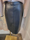 Faux Leather Pencil Skirt_