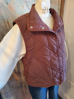 Quilted Vest with Lining