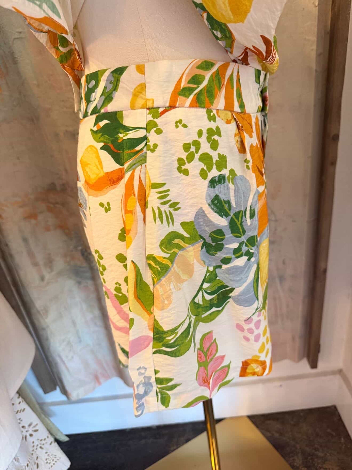 Tropical Print Shorts