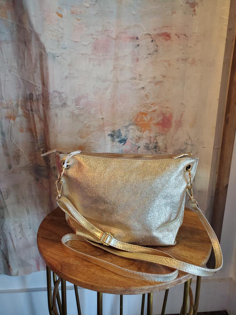 Leather Crossbody (made in Italy)