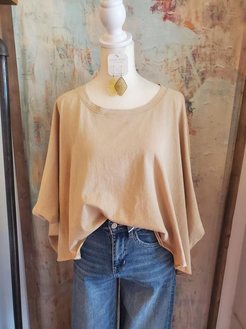 Oversize Short Sleeve Top