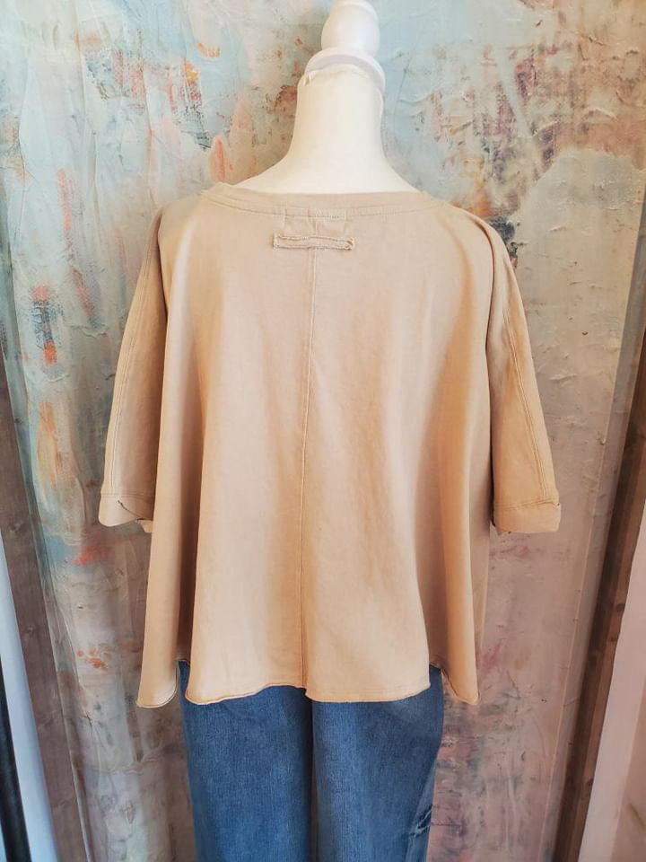 Oversize Short Sleeve Top