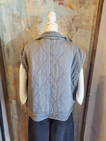 Sleeveless Quilt Vest Jacket