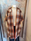 Plaid Oversized Coat