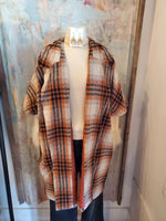 Plaid Oversized Coat