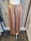 Satin Elastic Band Pants