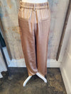 Satin Elastic Band Pants