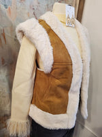 Shearling Suede Vest