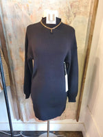 Mock Neck Sweater Dress