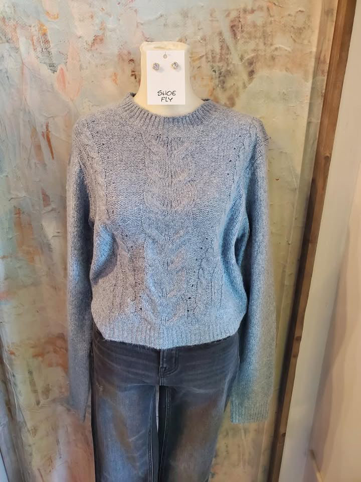 Soft Texture Cable Sweater